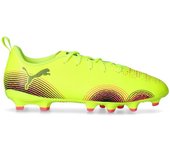 - Bota de fútbol Future 8 Play FG/AG Niño, Unisex, Yellow Alert-Puma Black-Sun Struck, 3.5 UK