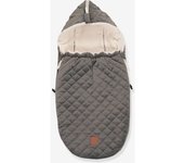 Chancelière silla tipo huevo Velvet Hoody KAISER gris oscuro liso