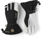 Hestra Guantes de Nieve  Army Leather Gore-Tex®5 Finger Negro-Gris Natural