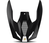 Shot Race Gear Visera Casco de Cross Shot Furious League Negro-Dorado Brillante