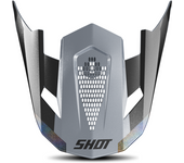 Shot Race Gear Visera de Casco de Cross Shot Lite Ultra Holográfico Purpurina Mate