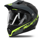 Acerbis Casco Adventure  Flip FS-606 Negro-Gris