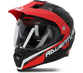 Acerbis Casco Adventure  Flip FS-606 Gris-Rojo