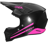 O'Neal Casco de Cross Niño  1SRS Negro-Rosa