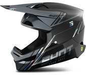 Shot Race Gear Casco de Cross Shot Race Sprint Negro-Holográfico Perlado