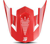 Shot Race Gear Visera de Casco de Cross Shot Lite Challenger Rojo Perlado