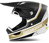 Shot Race Gear Casco de Cross Shot Race Mythic Negro