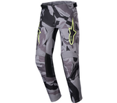 Alpinestars Pantalones de Cross Niño  Racer Tactic Gris-Camuflaje-Magneto