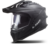 LS2 Casco Adventure  MX701 EXPLORER Solid Mate-Negro