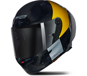 Nolan Casco Integral  X-804 Rs Amarillo Carbon Gris-Negro