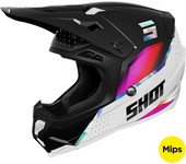 Shot Race Gear Casco de Cross Shot Core Honor Holográfico Nacarado