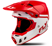FLY Racing Casco de Cross  Formula CC Objective Rojo-Blanco