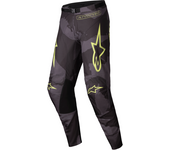 Alpinestars Pantalones de Cross  Racer Hollow Camuflaje Oscuro-Amarillo Flúor