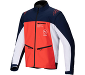 Alpinestars Chaqueta de Enduro  Lite-Dura Softshell Azul Marino-Naranja-Blanco