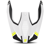 Shot Race Gear Casco de Cross Shot Race Sprint Negro-Amarillo Neón Mate