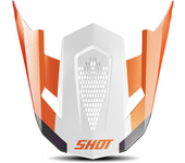 Shot Race Gear Casco de Cross Shot Lite Ultra Naranja Perlado
