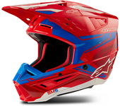 Alpinestars Casco de Cross  SM5 Action 2 Rojo-Azul