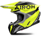 Airoh Casco de Cross  Twist King 3 Amarillo Brillante