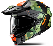 HJC Casco Adventure  I80 Roki Negro-Verde-Naranja