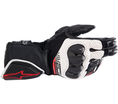 Alpinestars Guantes de Moto  SP-8 V3 Air Negro-Blanco-Rojo Brillante