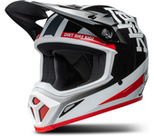 BELL Casco de Cross  MX-9 Mips® Blanco-Negro