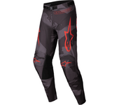 Alpinestars Pantalones de Cross  Racer Hollow Gris Camuflaje-Naranja Flúor