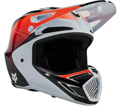 FOX Casco de Cross Niño  V3 Streak Blanco
