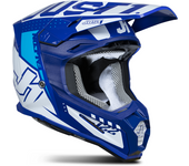 Just1 Casco de Cross  J22 F Falcon Azul-Blanco