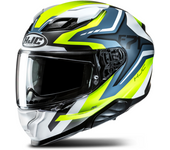 HJC Casco Integral  F71 Fes Blanco-Amarillo Flúor-Azul