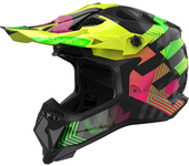 LS2 Casco de Cross  MX700 Subverter Negro Cromático