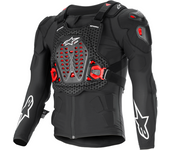 Alpinestars Chaqueta de Protección  Bion XTR PLS Negro-Rojo-Blanco