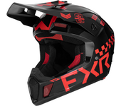 FXR Casco de Cross  Clutch Galdiator Rojo Nuclear
