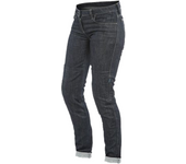 Dainese Pantalones de Moto para Mujer  Denim Slim Negro