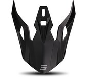 Shot Race Gear Visera Casco de Cross Shot Pulse Solid Negro 2.0 Mate