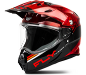 FLY Racing Casco de Cross  Trekker Kryptek Conceal Rojo-Negro