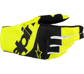 Alpinestars Guantes de Cross  Techstar Negro-Amarillo Flúor