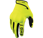 Shot Race Gear Guantes de Cross Shot Trainer 3.0 Amarillo Neón