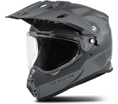 FLY Racing Casco de Cross  Trekker Solid Gris