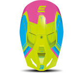 Shot Race Gear Pico de Casco de Cross para Niño Shot Furious Tracer Rosa Brillante