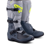 Alpinestars Botas de Cross  Tech 3Gris Oscuro-Gris Claro-Negro