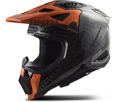 LS2 Casco de Cross  MX703 X-FORCE Victory Titanio-Naranja