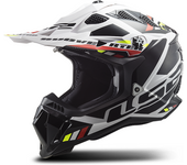 LS2 Casco de Cross  MX700 SUBVERTER Stomp-Blanco-Negro