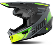 Shot Race Gear Casco de Cross Shot Lite Ultra Amarillo Purpurina Mate