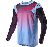 Alpinestars Camiseta de Cross  Racer Hoen Lavan Púrpura-Negro