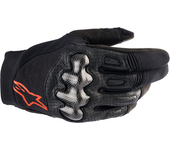 Alpinestars Guantes de Cross  Megawatt Negro-Rojo Fluo
