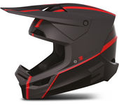 Shot Race Gear Casco de Cross Shot Furious Heritage Gris-Rojo