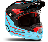 6D Casco de Cross  ATR-2 Element Cian