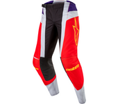 Alpinestars Pantalones de Cross  Techstar Ocuri Naranja-Púrpura-Negro