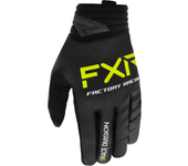 FXR Guantes de Cross  Prime Negro-Hivis