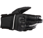 Alpinestars Guantes de Moto  Phenom Piel Negro-Blanco